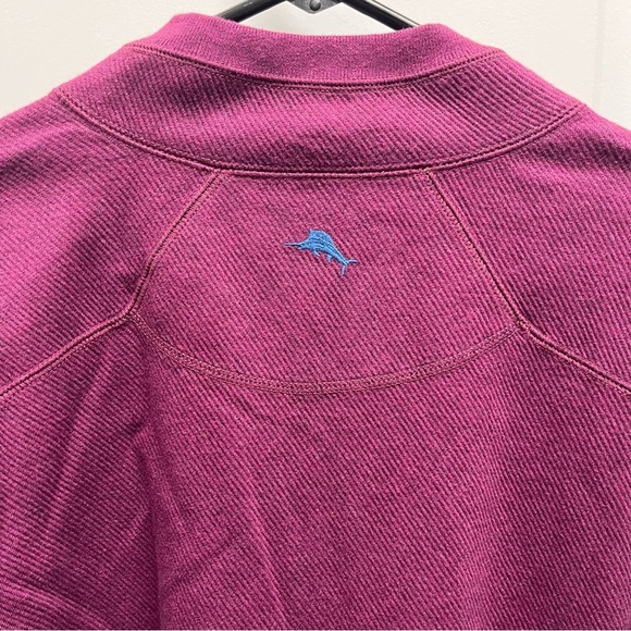 Tommy Bahama Flip Side Reversible Mock Collar Sweater XXL NWT - Picture 4 of 13